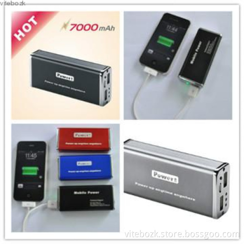 Cool Gift Power Bank 7000MAH for iPhone,iPad,Samsung,Blackberry